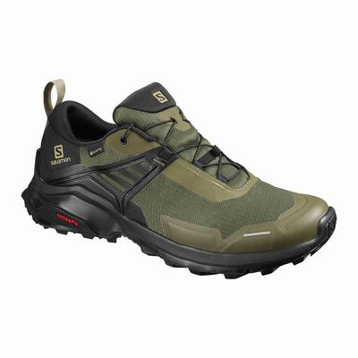 Salomon X RAISE GORE-TEX - Miesten Vaelluskengät - Violetit/Mustat